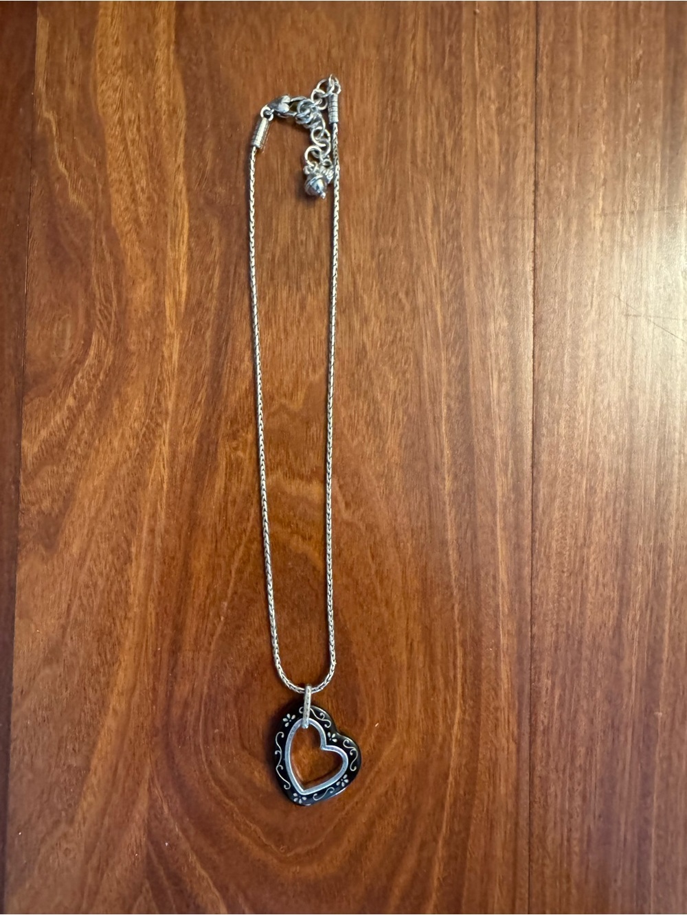 Brighton Metro Reversible Heart Necklace